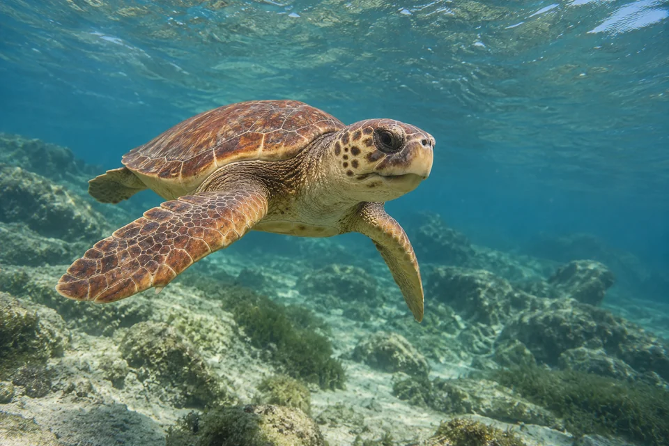 Illustratie bij Onechte karetschildpad